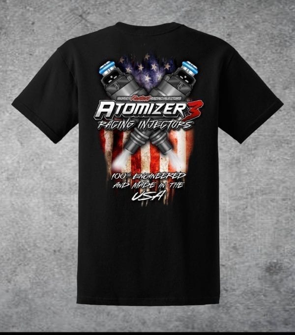 Atomizer Injectors Flag Shirt